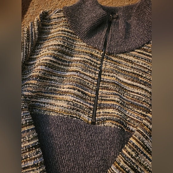 Fall Boho Multi-Color Sweatshirt Top ** read description - Picture 5 of 9